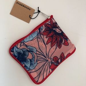 Starbucks floral foldable bag